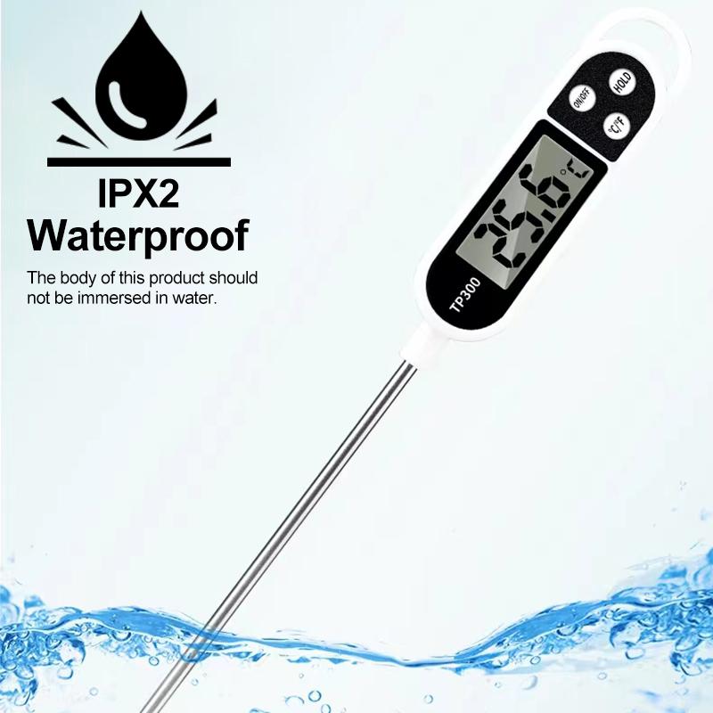 Цифровой кухонный термометр для еды, мяса, торта, молока, барбекю, кулинарии, бытовой термометр, зонд, электронный духовой инструмент