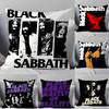 Группа B-Black S-Sabbath Наволочка Наволочка Мягкая Приятная к коже и Удобная со Скрытой Молнией