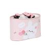 Cartoon Bear Car Trash Can Leather Printing Car Storage Bucket Hanging Multi-functional Car Storage Box