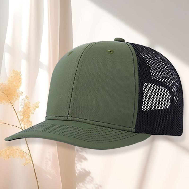 Summer Shade Sunscreen High Quality Richardson 112 Mesh Cap Truck Driver Hat Embroidery