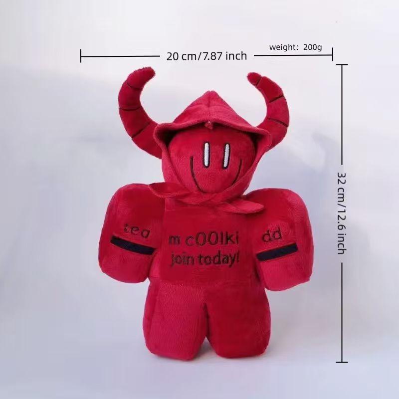 Cute Cartoon Plush Toy Game Theme Series Soft Skin Friendly Creative Gift For Boys And Girls