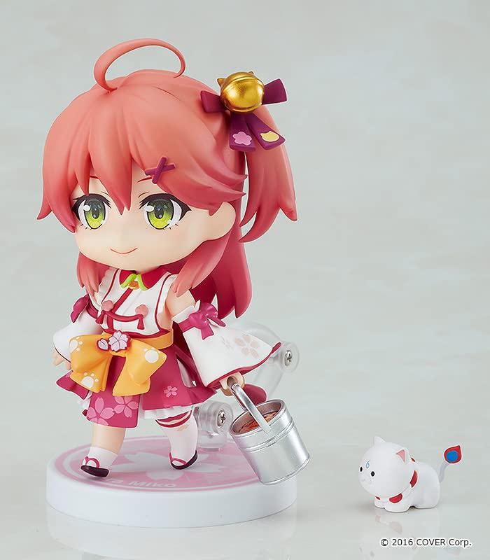 Max Factory Nendoroid Hololive Production Мико Сакура Пластиковая Раскрашенная Подвижная Фигурка Перепродажа Немасштабная