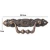 Door Wardrobe Dresser Cabinets Handle Pulls Bronze Cupboard Handles European Modern Zinc Zinc Zinc Alloy