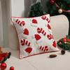 Christmas Decorative Throw Pillow Covers Soft Plush Pillowcase Cushion Cover for Couch Sofa Holiday Festivals Winter Home Decor