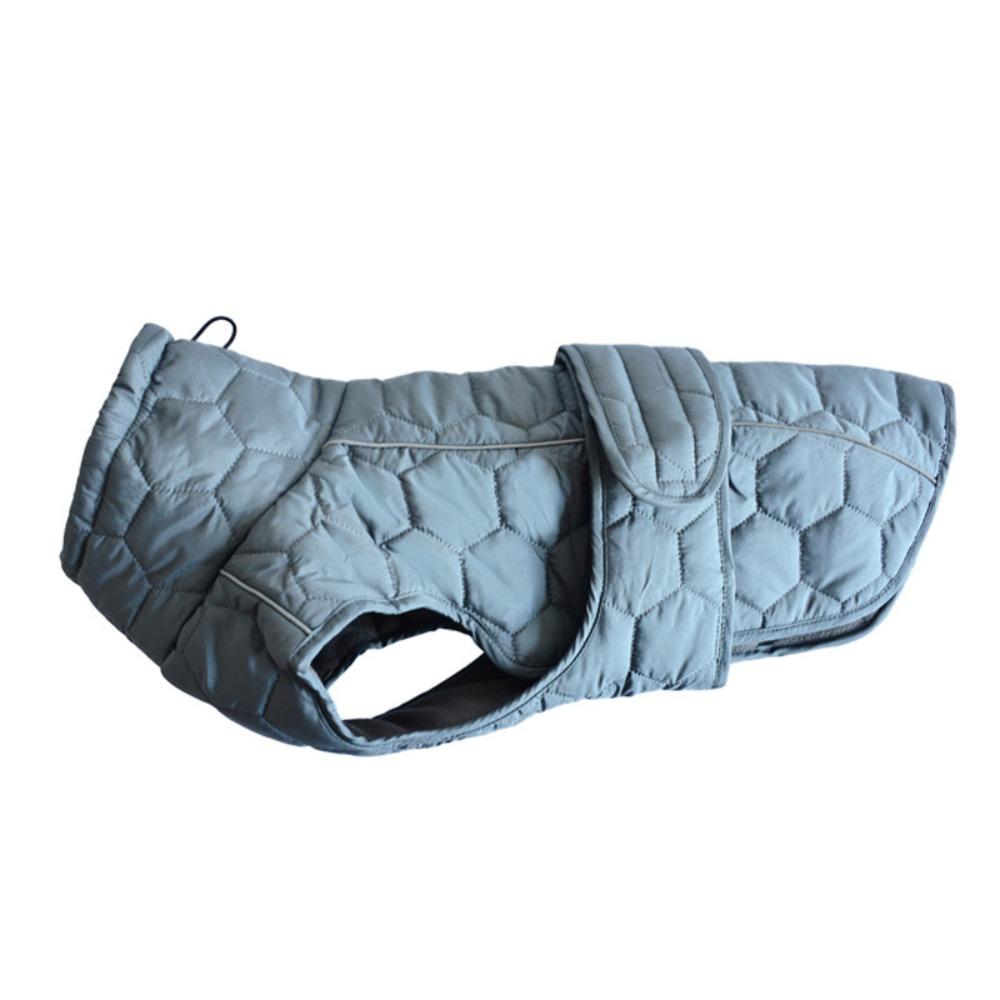 Reflective Strip Dog Vest Jacket High-neck Design Dog Turtleneck Winter Dog Clothes Winter