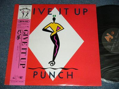 12-дюймовая пластинка PUNCH - Give It Up C12Y0294PROMO CANYON INTERNAT 1988 Япония Поп Б/У