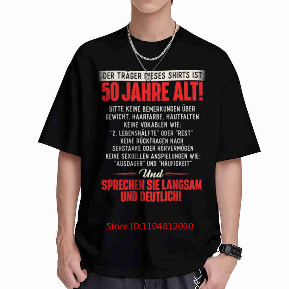 50 Years Old Birthday Joke Short Sleeve Tee 100% Cotton T-Shirt