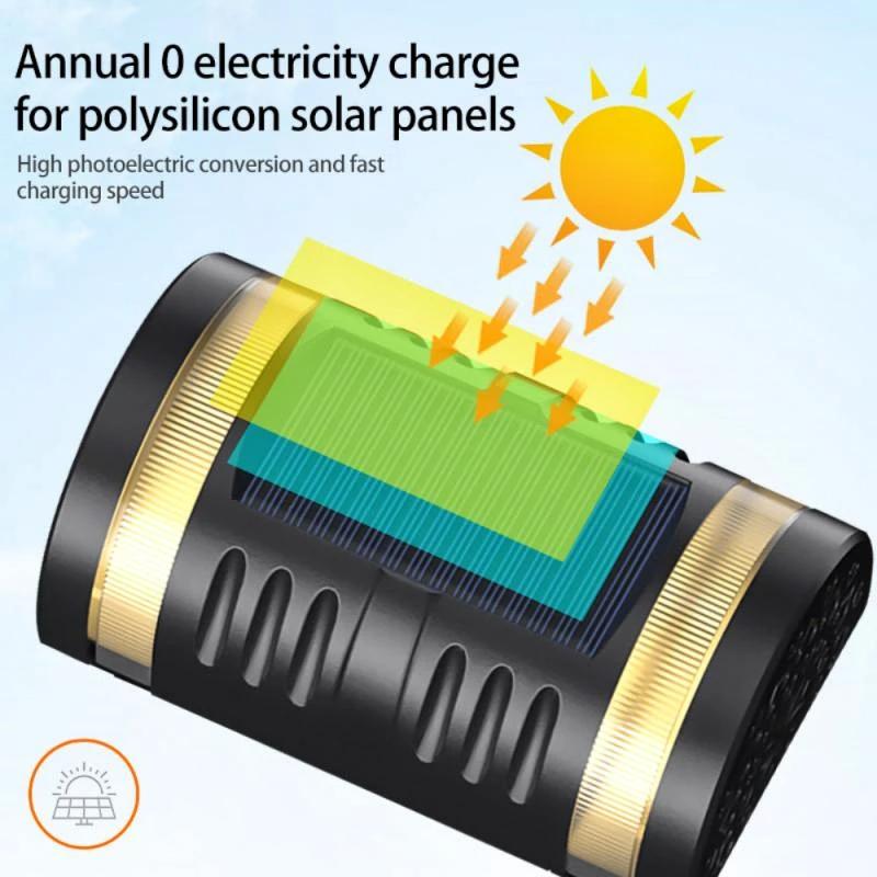 Настенный светильник на солнечных батареях, уличный водонепроницаемый светильник на солнечной энергии, освещающий вверх и вниз, украшение для дома, сада и двора, уличные солнечные лучи