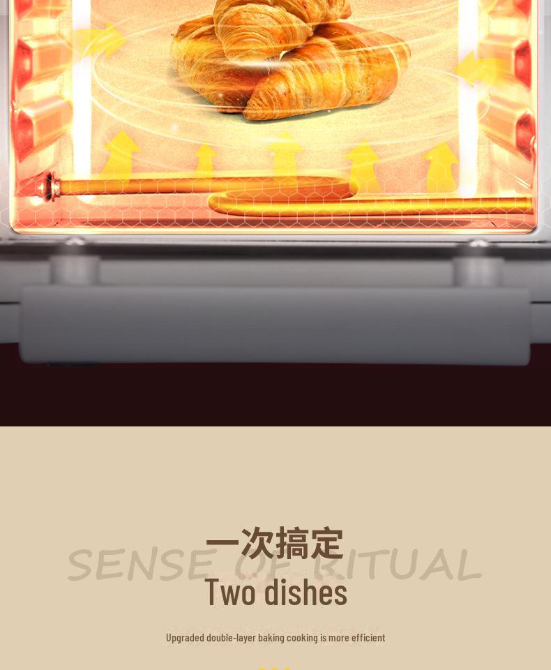 Машина для завтрака Xiaobeizhu 4-в-1: Пар, выпечка, жарка и варка — мини-многофункциональный тостер-духовка.