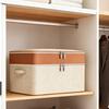 Storage Box Double-Layer Design Large Capacity Versatile Wardrobe Storage Container Closet Organizer
