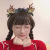 Make Up Flower Branch Hair Accessories Antlers Headband Korean Style Head Hoop Women Hair Band