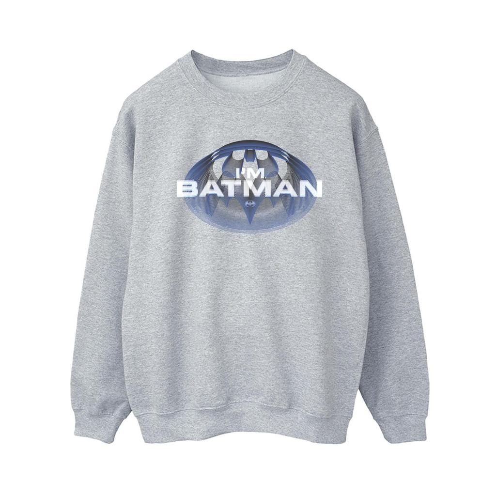 DC Comics Womens/Ladies The Flash I´m Batman Sweatshirt