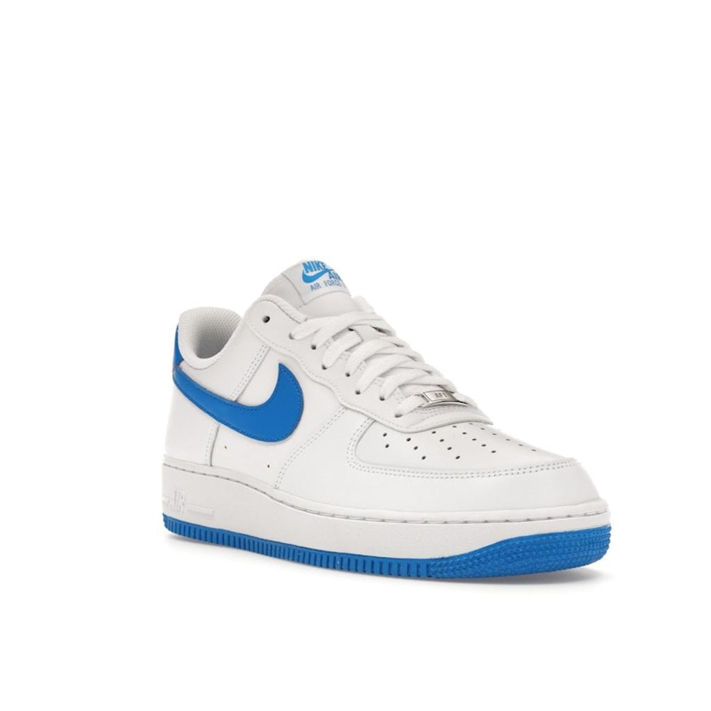 Nike Air Force 1 07 White Photo Blue Men Sneakers FJ4146-103