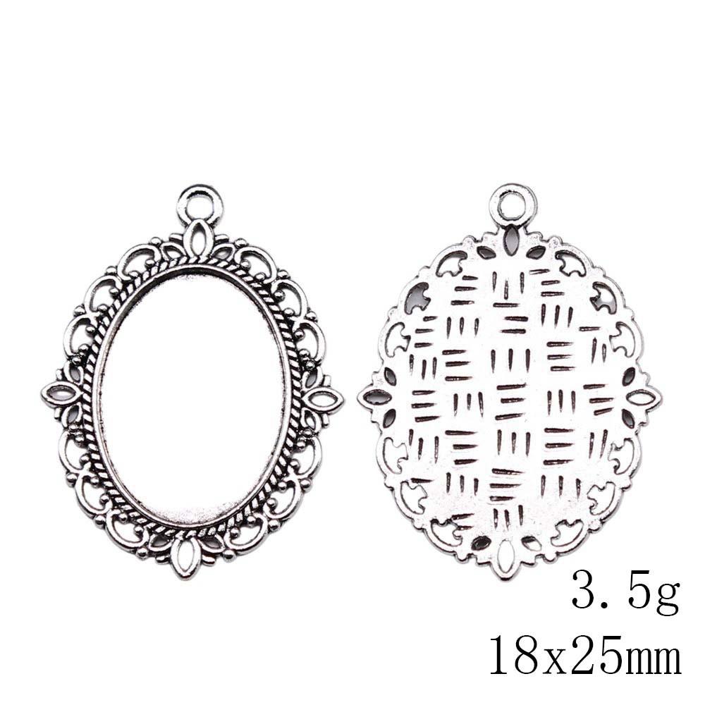 Подарки для женщин Ювелирные изделия и аксессуары Овальный стеклянный кабошон Подставка Поднос для установки Безель Аксессуары Детали DIY Аксессуары