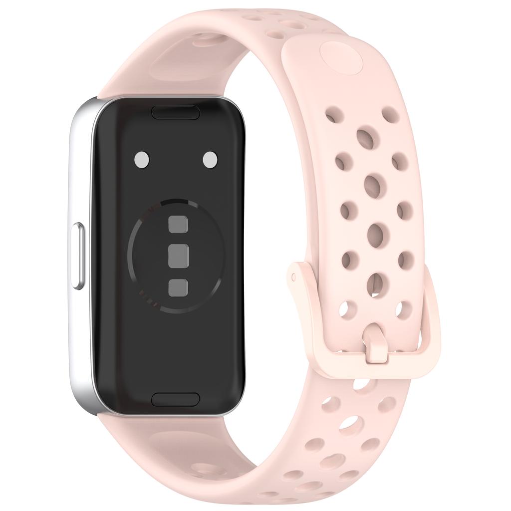 Силиконовый ремешок для Huawei Band 10/10 NFC/9/9 NFC/8/8 NFC, дизайн с множеством отверстий, ремешок для смарт-часов
