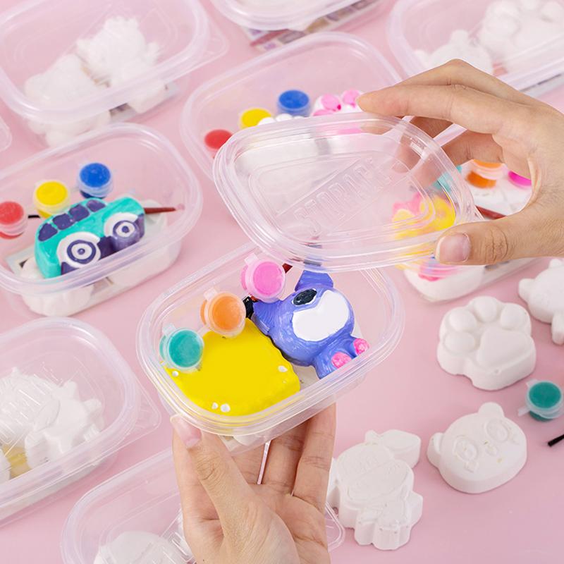 Кукла из гипса, раскрашивающая игрушку своими руками, креативная ручная работа, раскраска из гипса, художественная граффити-игрушка, обучающая игрушка, подарок на день рождения