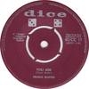 7-дюймовая пластинка PRINCE BUSTER Black Head Chinaman You Ask 45CC11 Dice 1963 UK Reggae Ska Dub Б/у