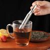 1pcs 304 Stainless Steel Tea Brewer Tea Filter Telescopic Hanging Pipe Type Handle Tea Funnel Tea Pipe Tea Stick Tea Filter