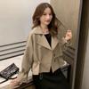 Shop   Women S 2 Way Workwear Trench Cropped Jacket Won Wjk Wb97d85