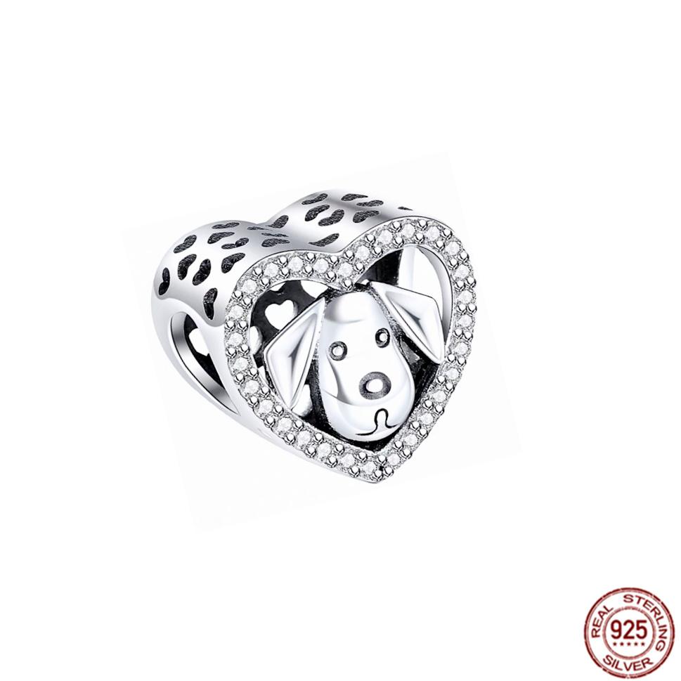 Подходят оригинальные браслеты, подвески, ювелирные изделия, новые S925 стерлингового серебра, сверкающие бусины камеры, семейное дерево, воздушный шар, щенок, кошка, кулон