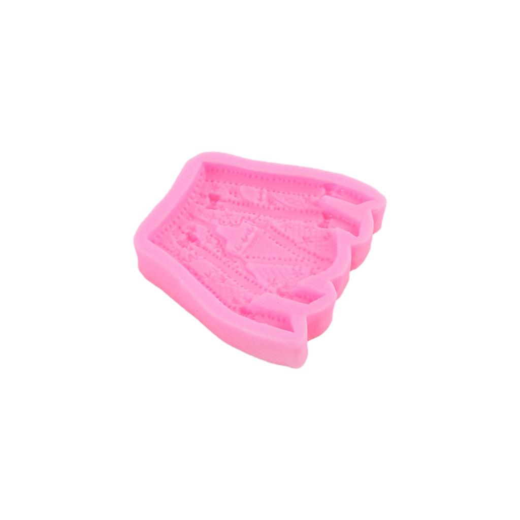 Clothes and Hats Shape Chocolate Fondant Cake Candy Cookie Silicone Moulds DIY Baking Decorating Tools for Dessert Cake
