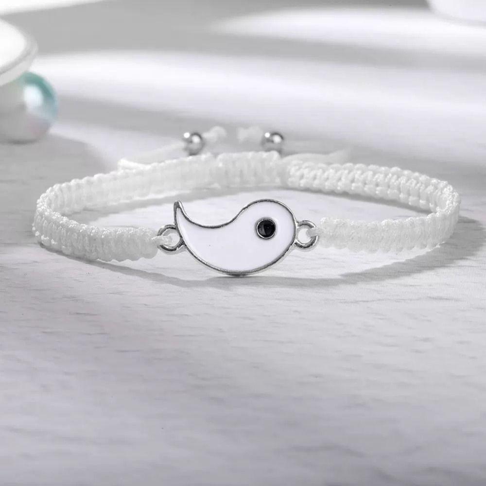 1 пара браслетов Taichi Friend в китайском стиле, браслеты Taichi Bagua Taichi Hand Rope, свадебные браслеты Taichi