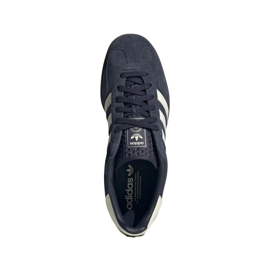 adidas Оригинальные GAZELLE INDOOR Низкие Скейтбордические Кроссовки Мужские Темно-синие JQ6172