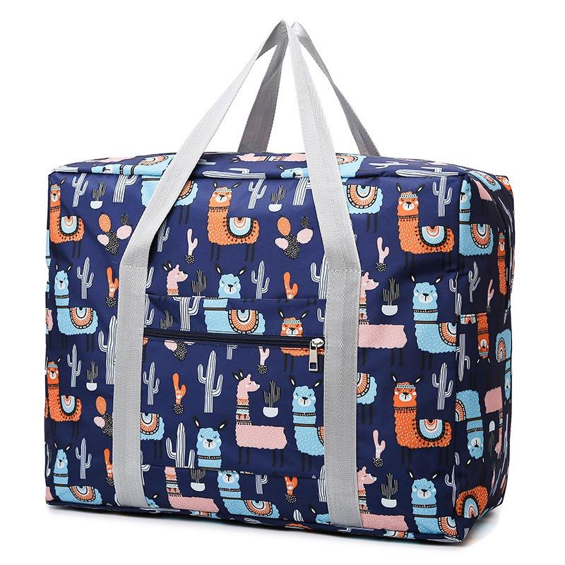 1PC Large Capacity Clothes Storage Bag Folding Travel Storage Bag Quilt Storage Bag Hand Luggage Bag Short Travel Bag