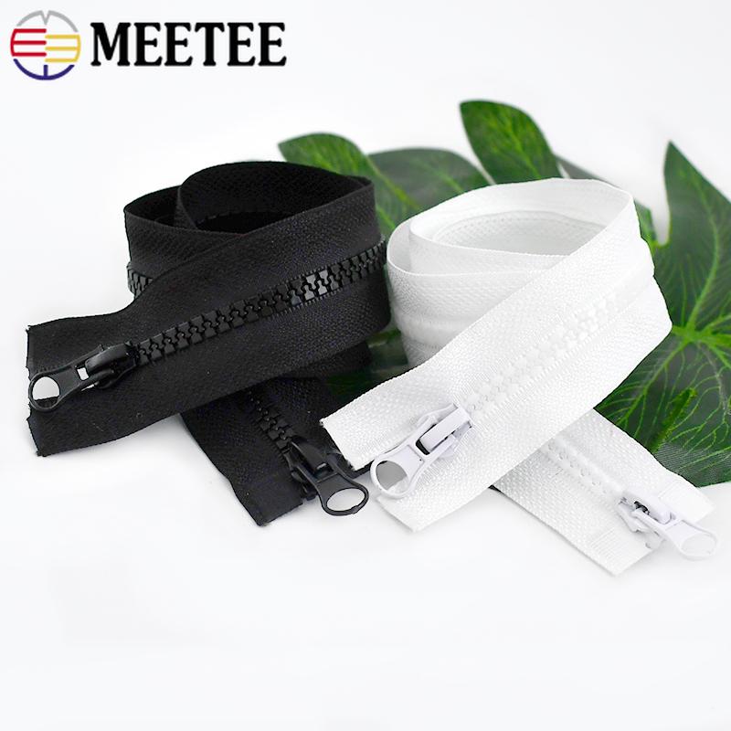 5# 8# 60-300 см Длинная пластиковая молния для шитья с одним/двумя бегунками, застежка-молния для палатки, пальто, одежды, аксессуар для ремонта