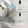 Tuya WiFi RF 433 МГц Беспроводной переключатель с дистанционным управлением AC 110 В 220 В Мини-релейный приемник с передатчиком включения/выключения для светодиодной лампы
