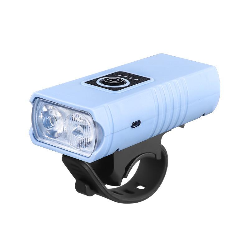 Светодиодный фонарь передний для велосипеда из алюминиевого сплава для ночной езды - Набор фонарей для шоссейного и горного велосипеда