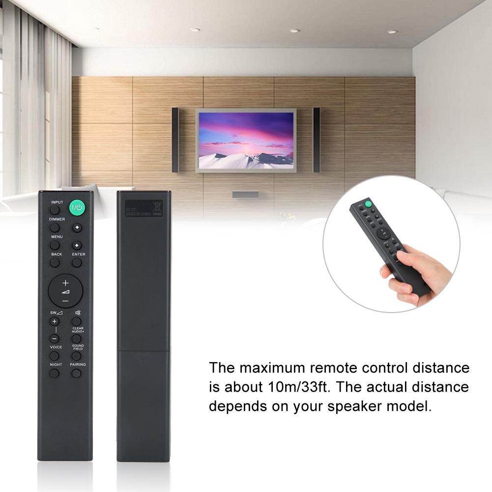 RMT AH101U Remote Control Replacement for Sony Soundbar System HT CT380 HT CT780 SA CT380
