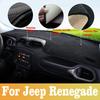 Для Jeep Renegade 2015~2026 Автомобильная центральная консоль Панель приборов Декоративный коврик Солнцезащитный коврик Анти-УФ коврик Солнцезащитный ковер Нескользящий коврик Аксессуары