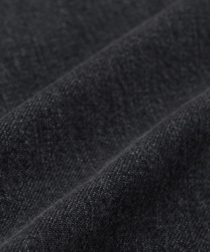 Женская базовая джинсовая юбка-обертка Emelbi с маленьким логотипом и карманами Ny (черный)