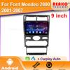 Android 2K Car Radio For Ford Mondeo 2000 2001-2007 Video Multimedia Bluetooth Player Navigation GPS 4G Carplay Stereo