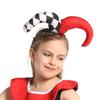 Girl’s Jester Clown Costume Halloween Kids Circus Scary Villain Tutu Dress Tight