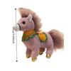 Mascot Chinese Zodiac Horse 25cm Pony Plush Doll Wealth Pony Horse Stuffed Toys  New Year