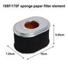 1pc Gasoline Engine  Air Filter Element  Replacement For GX160 168F 170F Gasoline Engine Filters Power Tool Accessory