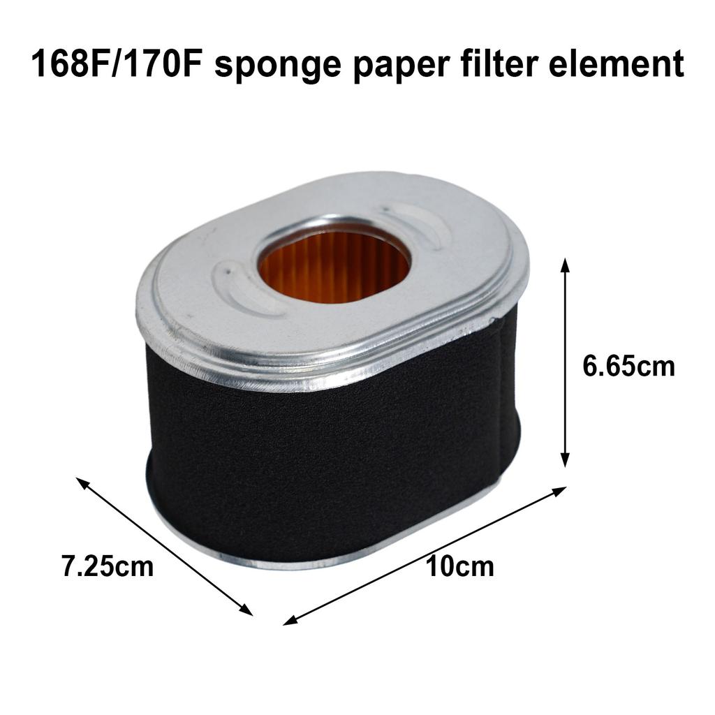 1pc Gasoline Engine Air Filter Element Replacement For GX160 168F 170F Gasoline Engine Filters Power Tool Accessory
