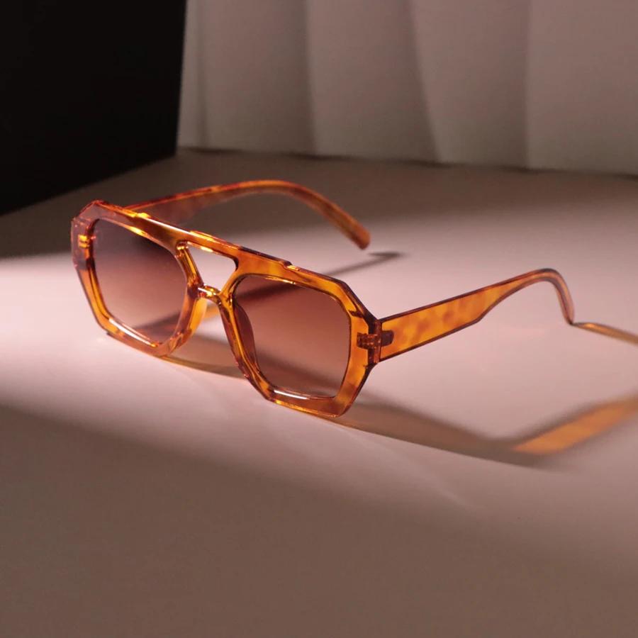 Винтажные квадратные солнцезащитные очки Женские Мужские Дизайнерские Зеркальные Солнцезащитные очки Женские Мужские Модные Дорожные Панк Уличные