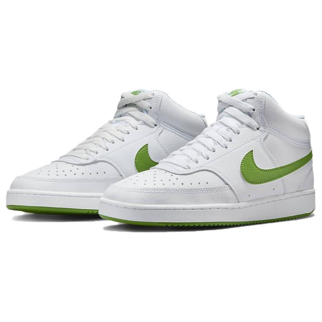 Nike Court Vision Mid Chlorophyll женские кроссовки белые CD5436-107