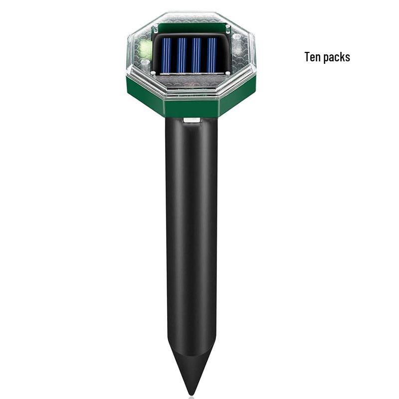 Солнечный ультразвуковой отпугиватель животных: Отпугиватель мышей, змей, птиц, собак, кошек