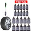 10/100 шт. гвоздей для ремонта проколов шин для автомобилей, мотоциклов, велосипедов, вакуумных шин, набор резиновых металлических гвоздей, аксессуары для шин
