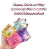 Ice Cube Maltose Stress Relief Toy Bouncy Feel Safe Material Freeze Effect Mini Size Portable for Office Study Reusable