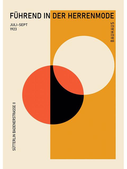 Черно-белая выставка модернизма, печать на холсте, винтажная минималистичная картина в стиле Баухаус, настенные художественные постеры для домашнего декора, без рамки