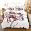 3D-принт аниме - комплект постельного белья Azur Lane односпальный двуспальный двуспальный двуспальный комплект для взрослых и детей спальня пододеяльник наборы домашнего текстиля