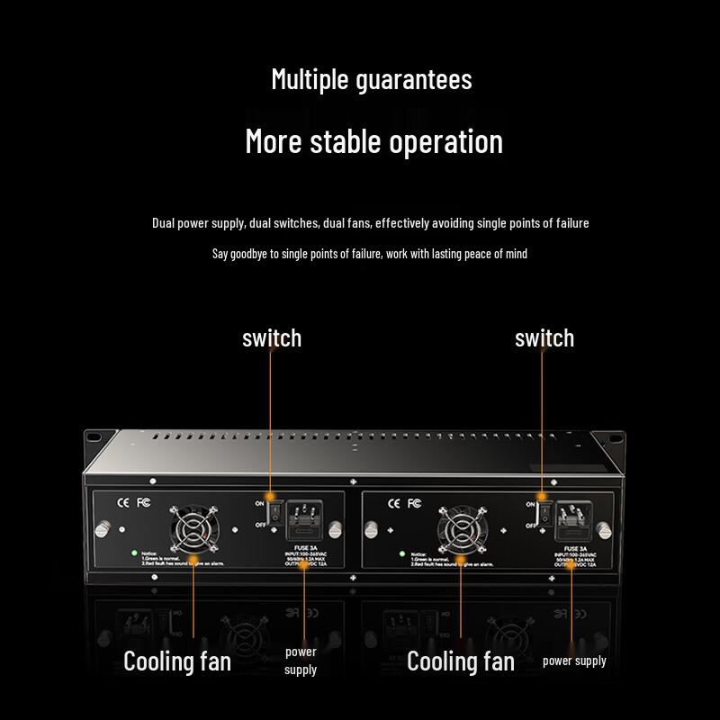BIAZE 14-Slot Telecom Fiber Optic Transceiver Chassis