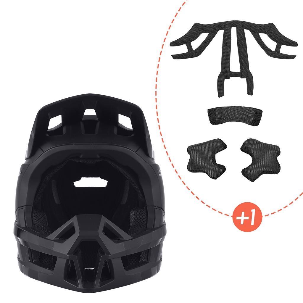 Full Face Mountain Bike Helmet Ventilation Lightweight MTB Helmet