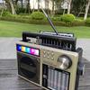 RX-65SD Новый портативный ретро AM/FM/SW 3-диапазонный радиоприемник Беспроводной стерео Bluetooth-динамик Уличная солнечная зарядка U-дисковая карта радио