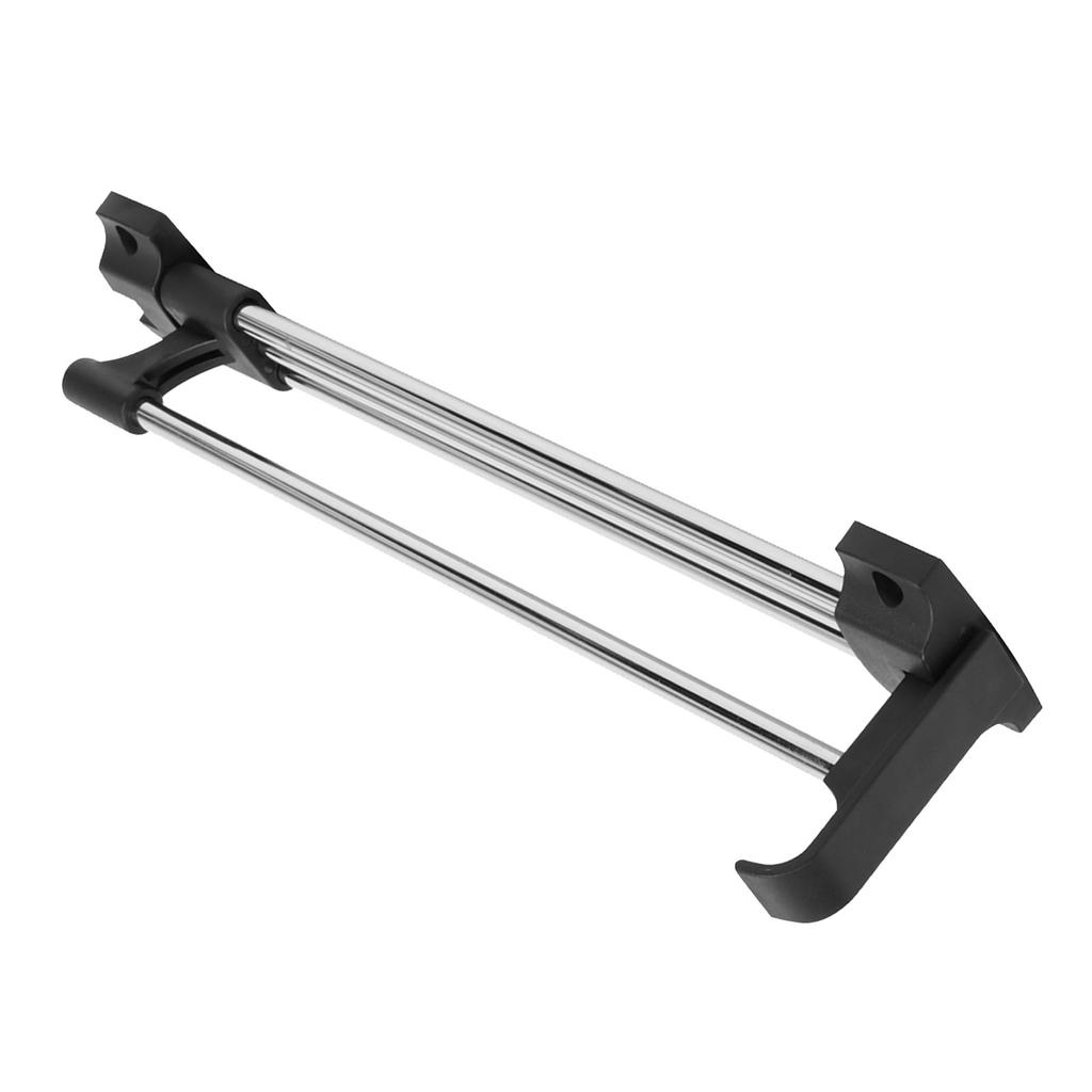 Extendable Pull Out Closet Rod Sliding Wardrobe Closet Rod Adjustable Clothing Organizer Holder30cm
